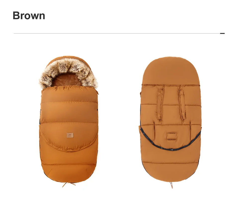0-36 Months Baby Stroller Footmuff Removable Winter Warm Thicker Envelope For Discharge Universal Pram Baby Stroller Accessories
