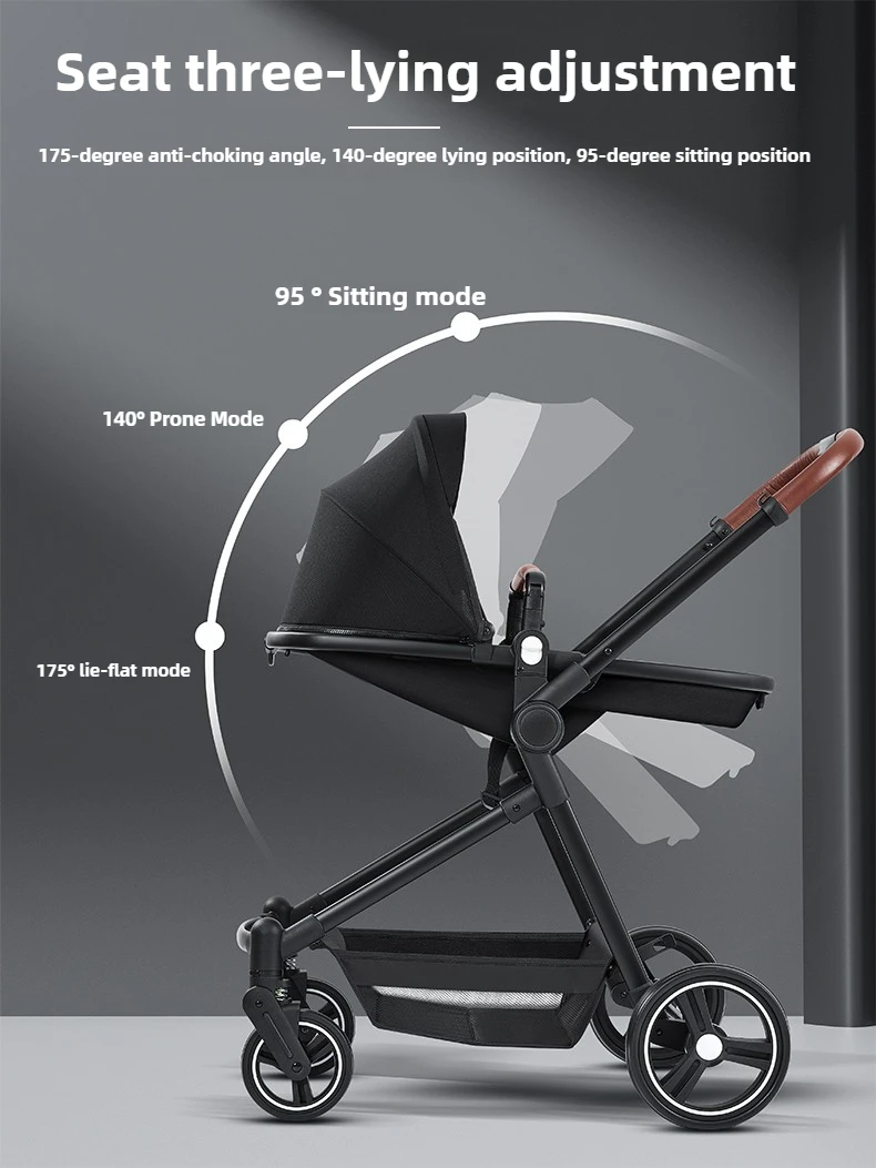 NEW Lightweight Twin Stroller Foldable Double Seat Stroller Portable Twin Multifunctional Stroller Can Be Taken On Board