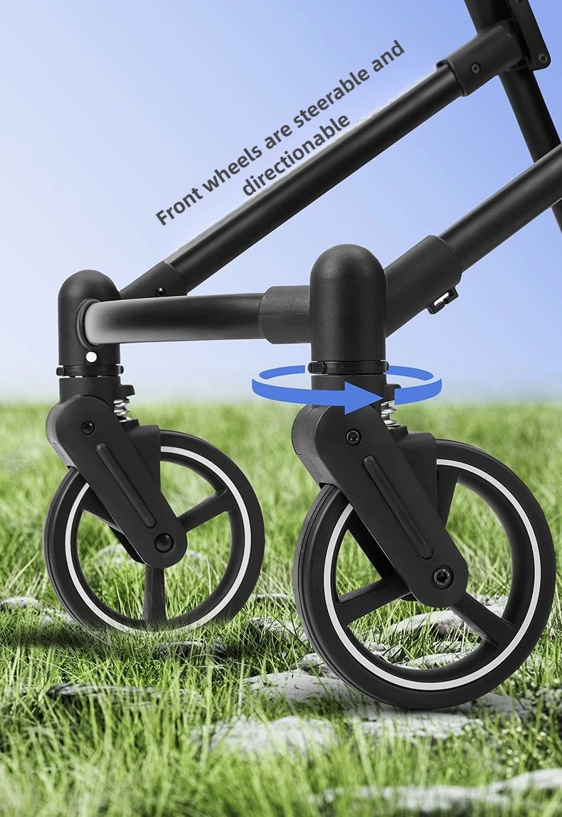NEW Lightweight Twin Stroller Foldable Double Seat Stroller Portable Twin Multifunctional Stroller Can Be Taken On Board