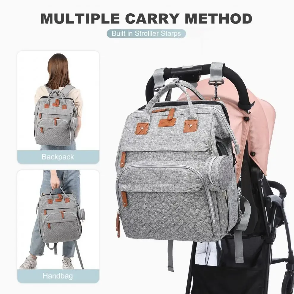 New Baby Nappy Changing Bags Changing Station Portable Baby Bed Travel Bassinet Folding Crib Shade Cloth Changing Pad Waterproof