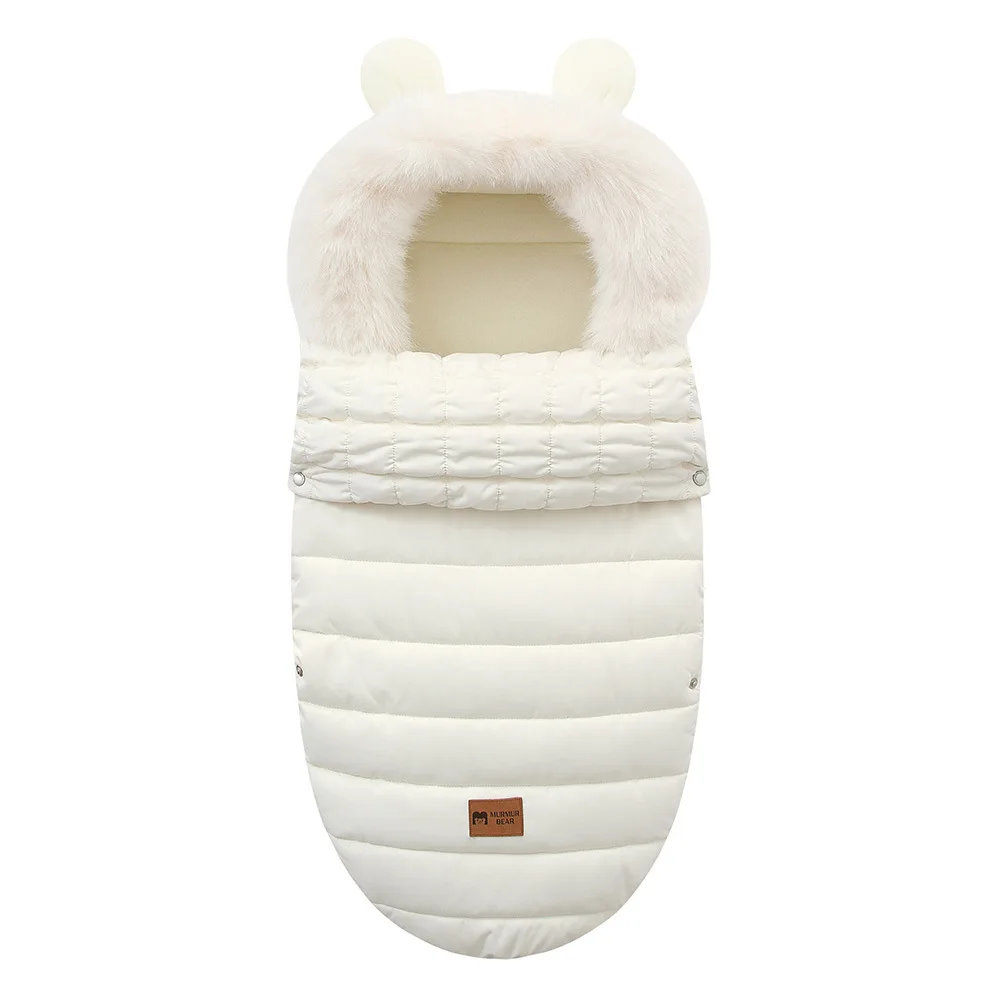 New Baby Products Baby Strollers Sleeping Bags Autumn and Winter 0-12Months Baby Carriage Sack Winter Warm Thickened Insulation