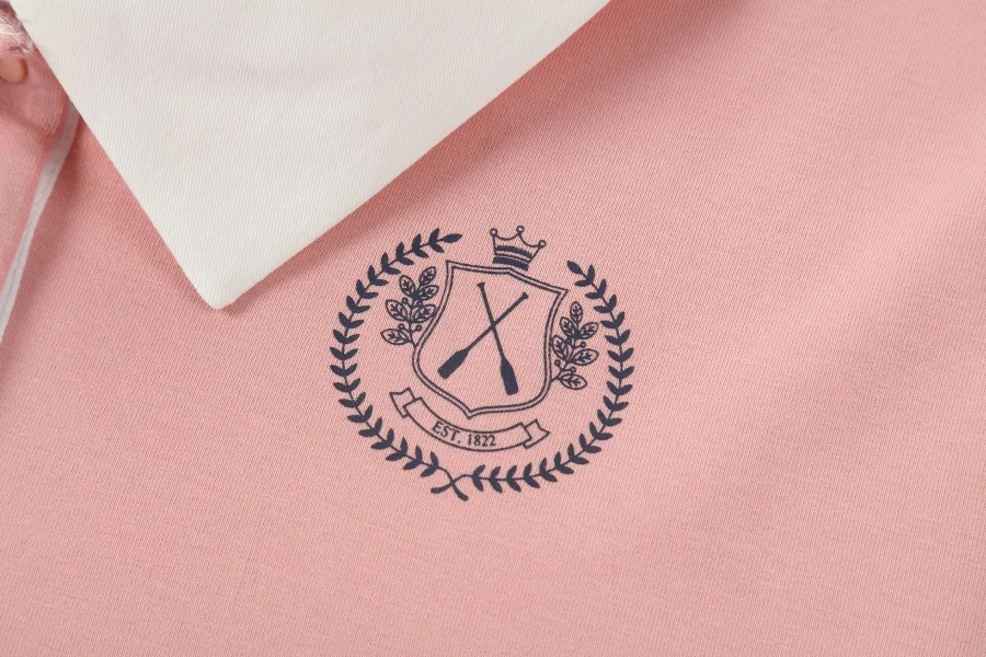 AP SS26 teen women loose contrast collar shirts girls ladies fashion cotton casual shirt tops clothing