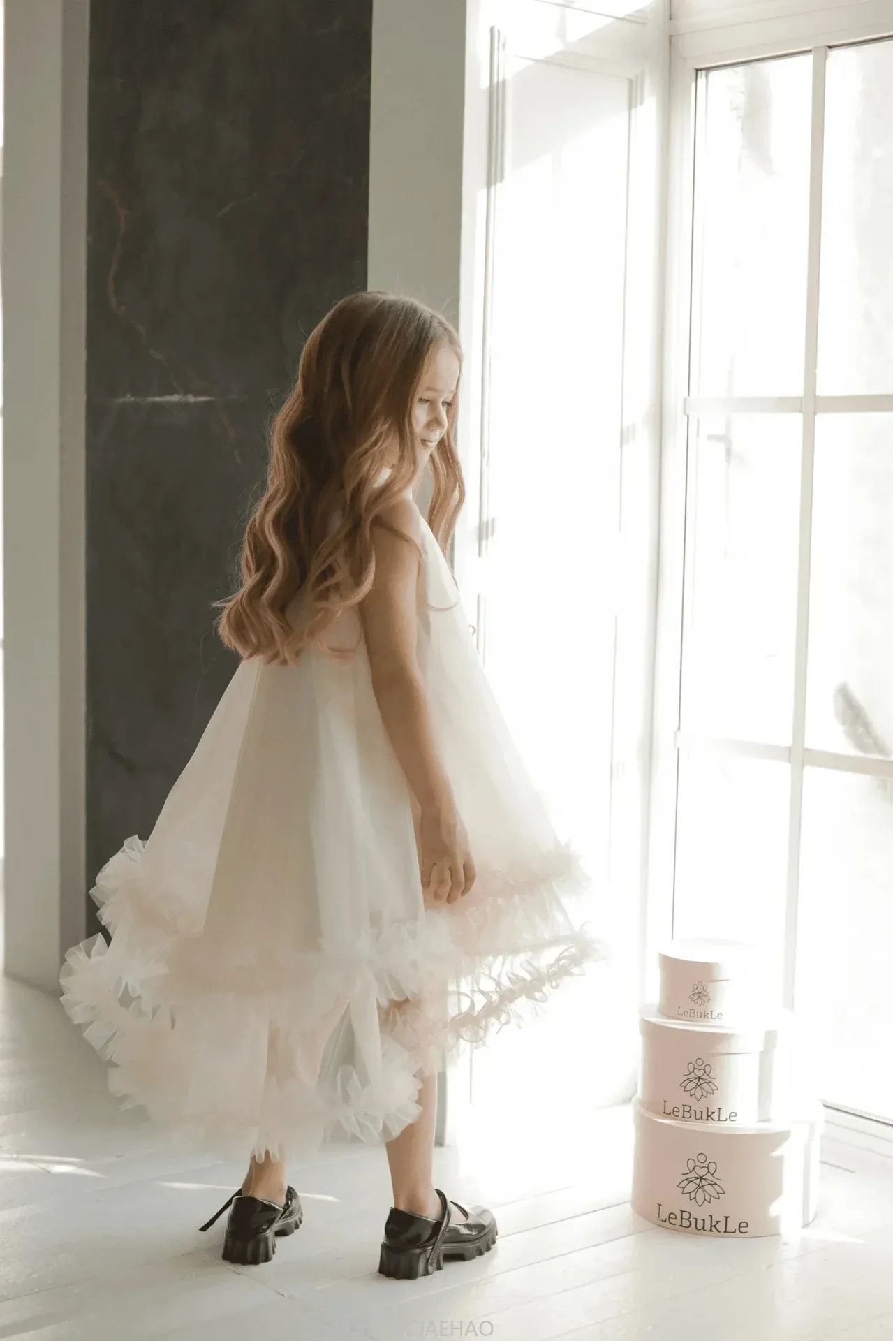 Teen Girl Clothes New Children Birthday Dress Fashion Banquet Party Gown Dresses Outfit French Sleeveless Halter Costume Kids