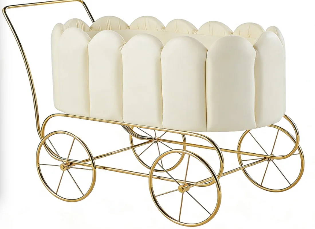 Movable Baby Rocking Chair Baby Fence Bed Multifunctional Children's Lounge Chair Rocking Chair Crib
