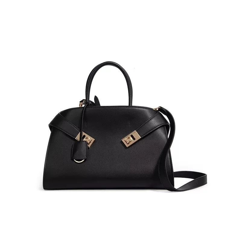 Elegant Vintage Diaper Bag For Women Designer Crossbody Handbag Luxury Brand Minimalist Chic Large Capacity Leather Tote