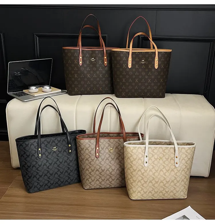 Fashionable Textured Retro Diaper Bag For Women Trendy Crossbody Handbag Luxury Designer Leather Elegant Shoulder Tote Large