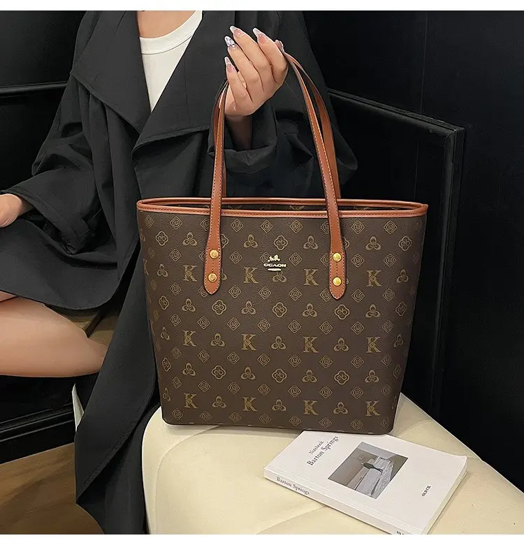 Fashionable Textured Retro Diaper Bag For Women Trendy Crossbody Handbag Luxury Designer Leather Elegant Shoulder Tote Large