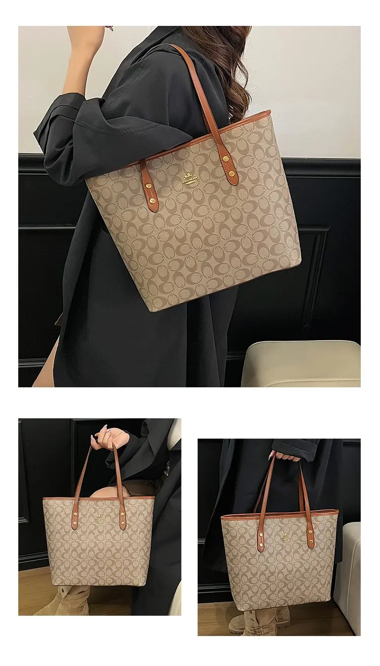 Fashionable Textured Retro Diaper Bag For Women Trendy Crossbody Handbag Luxury Designer Leather Elegant Shoulder Tote Large