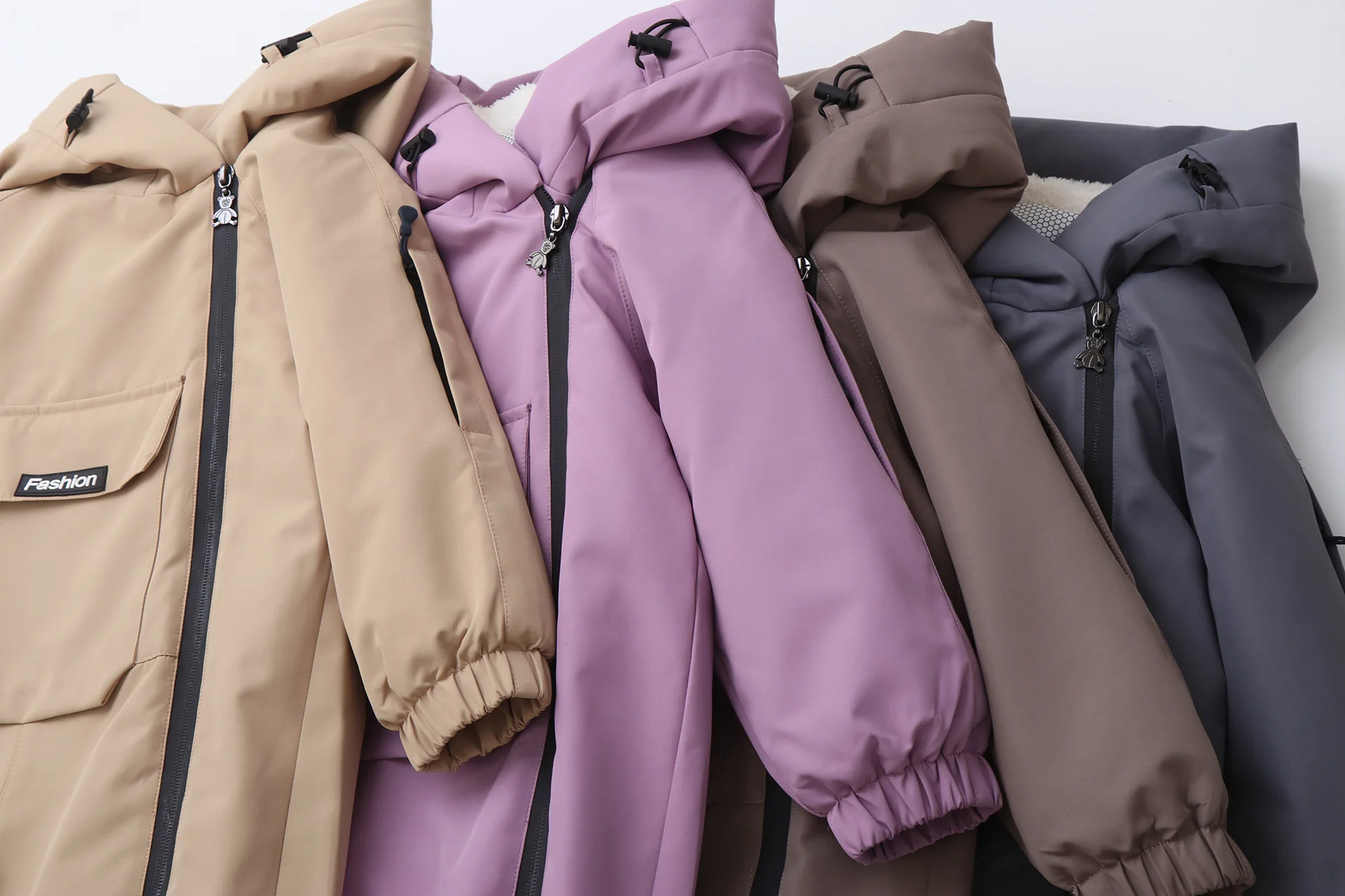 2026 Winter Baby Clothes Warm Fur Lining Boys Snowsuit Windy Proof Baby Ski Rompers Kids Girls Jumpsuits 2-5Y