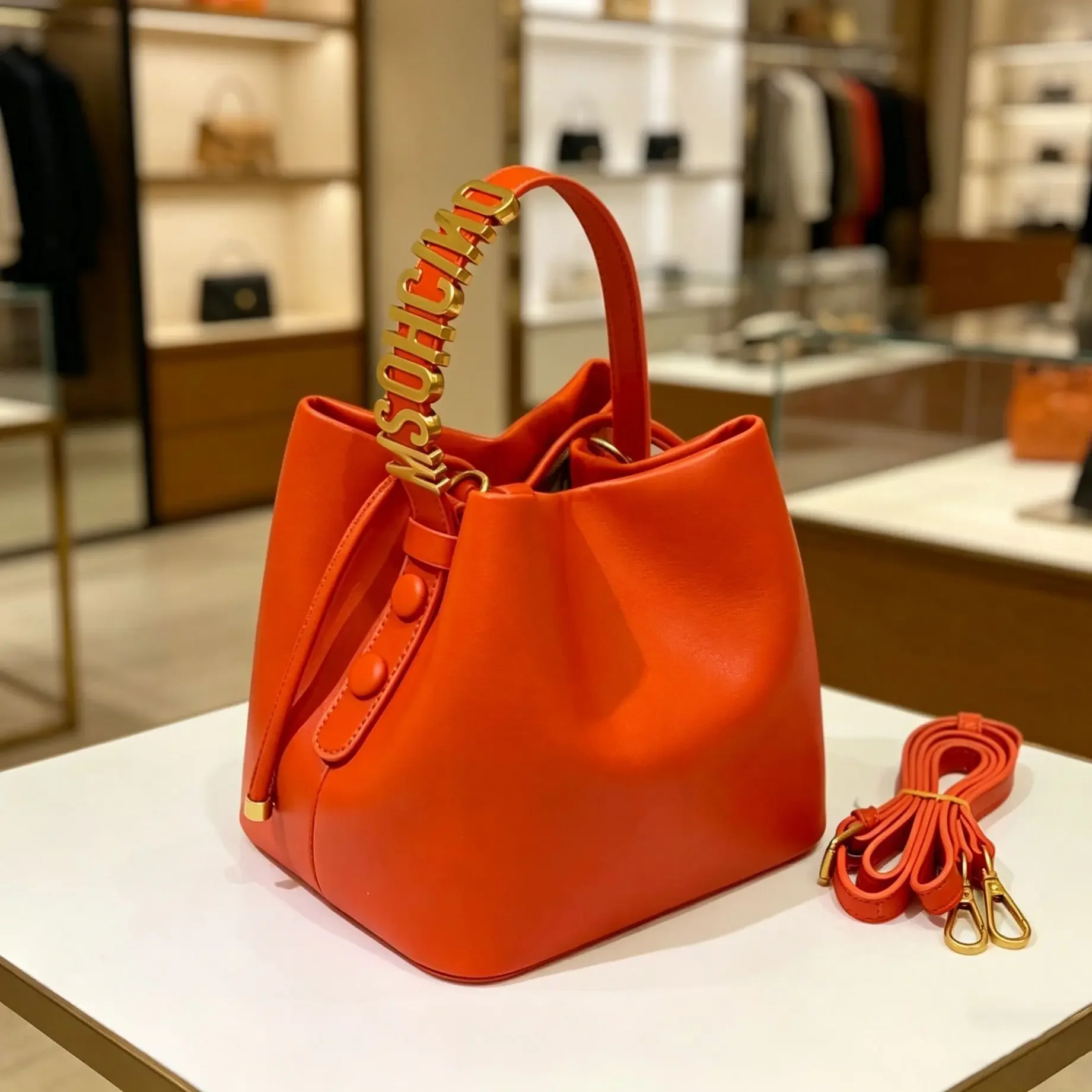 Women's Diaper Bag Fashionable Solid Color Shoulder Bag Designer Paris Style Large Capacity Casual Vintage Messenger Purse
