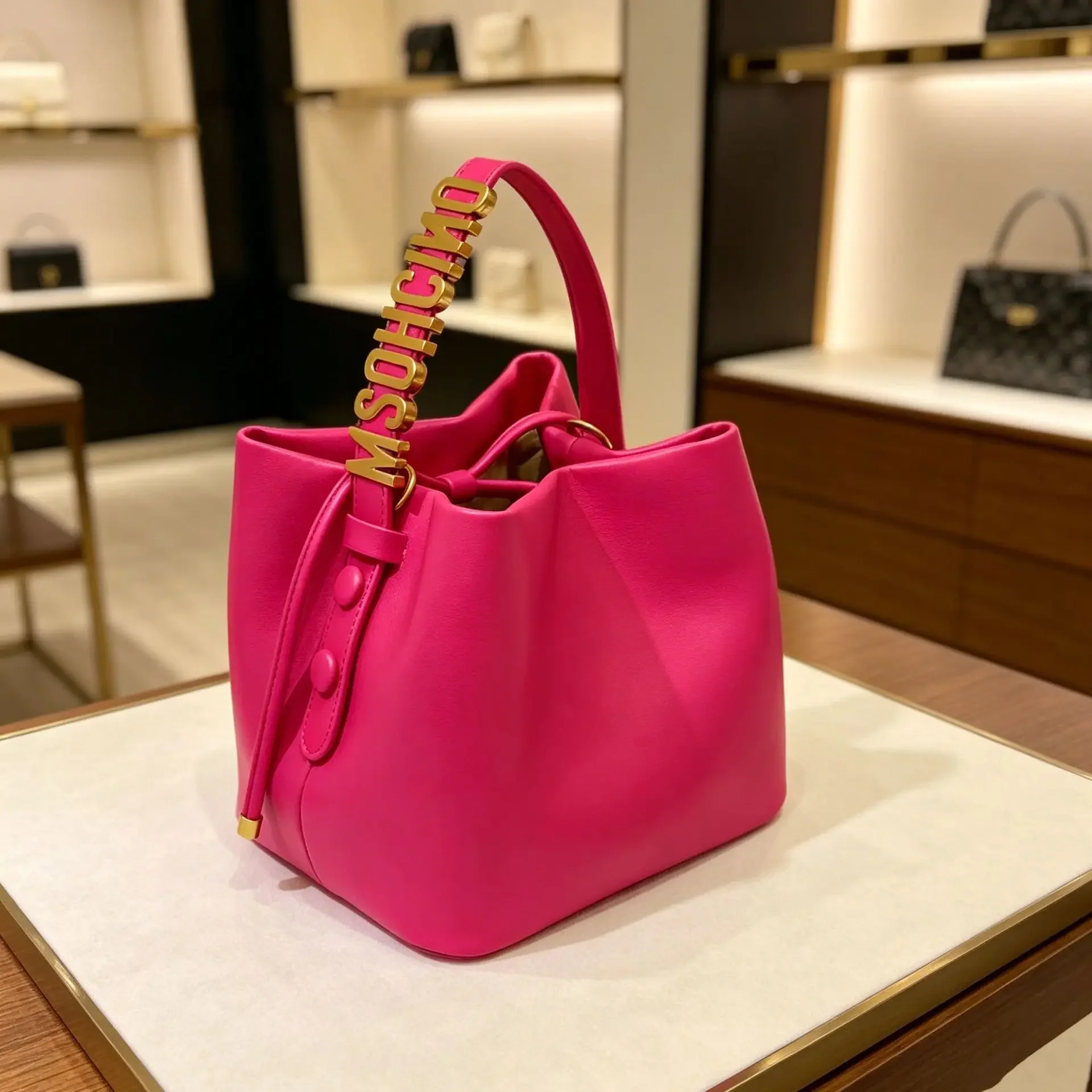 Women's Diaper Bag Fashionable Solid Color Shoulder Bag Designer Paris Style Large Capacity Casual Vintage Messenger Purse