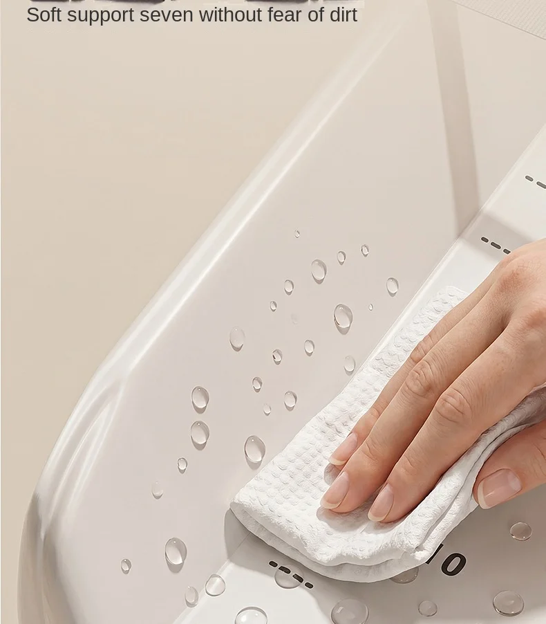 3-in-1 Baby Changing Table with Temperature-Sensing Bath Tub, Foldable, Storage Basket, Reinforced Weight Capacity, with Wheels