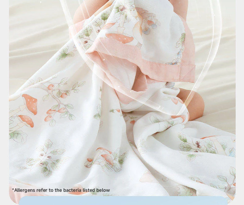 AIBEDILA Bamboo Cotton Baby Swaddle Blanket Thin Summer Gauze Bath Towel Lightweight Newborn Cover Blanket for Kids