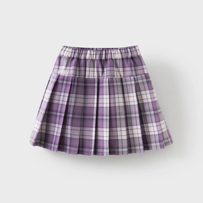 Dave Bella Children Skirt Set Girls Baby Two-Piece Spring Pleated Skirt Casual Fashion Sweet Cute Kids Academic-Style DK1250363