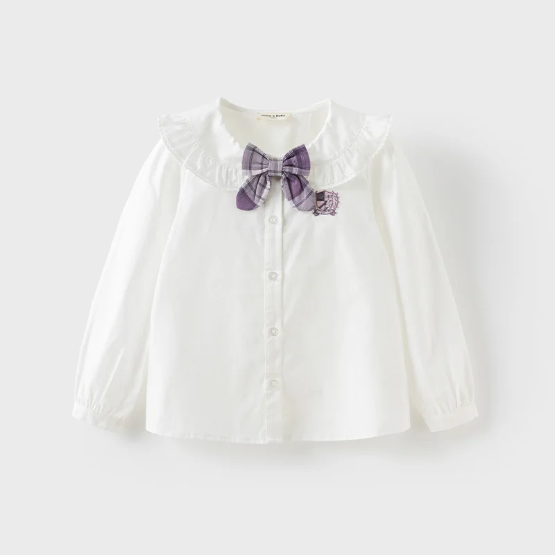 Dave Bella Children Skirt Set Girls Baby Two-Piece Spring Pleated Skirt Casual Fashion Sweet Cute Kids Academic-Style DK1250363