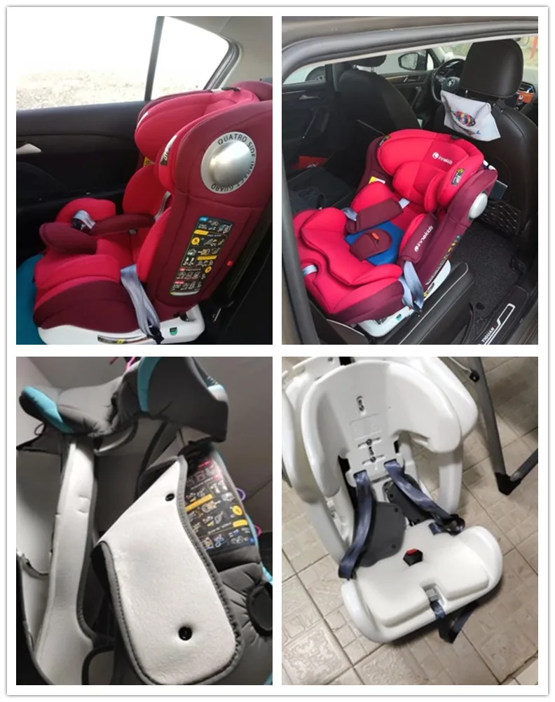 Innokids Child Safety Seat 360 Degree Rotating Car with 0-12 Years Old Baby Can Sit and Lay Isofix Latch interfa Infant Car Seat