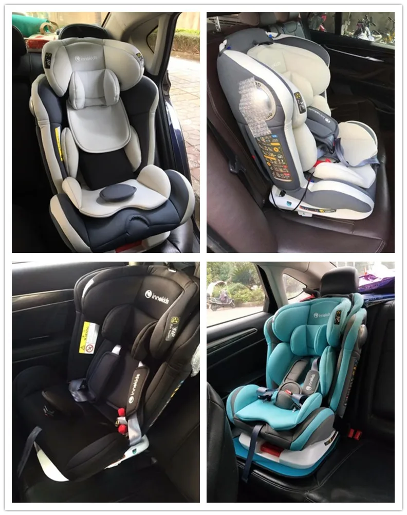 Innokids Child Safety Seat 360 Degree Rotating Car with 0-12 Years Old Baby Can Sit and Lay Isofix Latch interfa Infant Car Seat