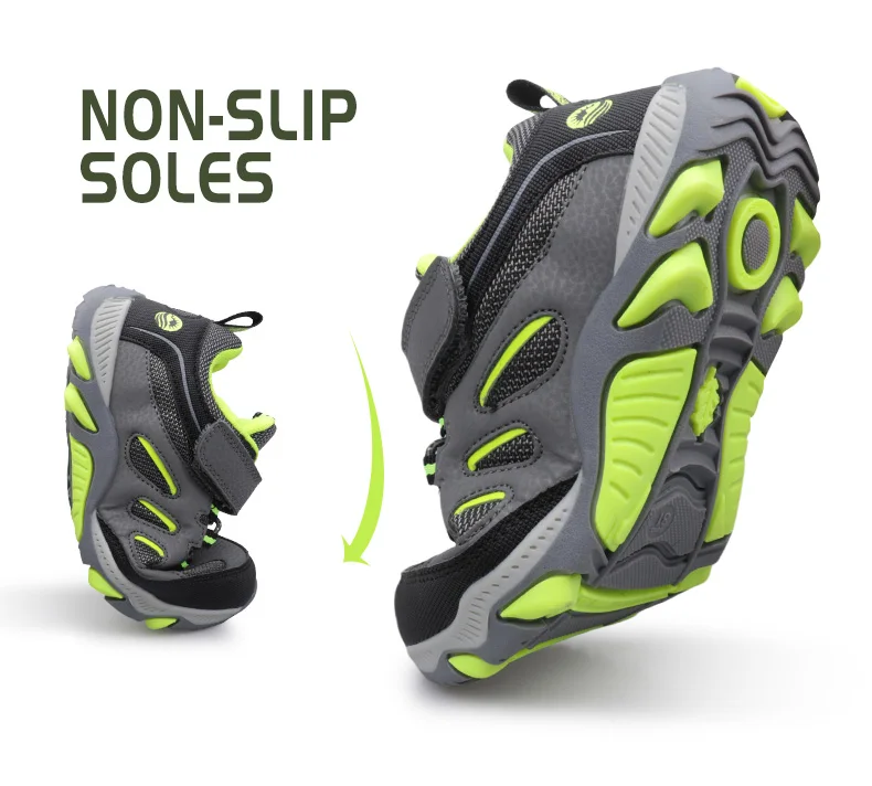 Kids Shoes Little Boys And Girls Fitness Sneakers Non-Slip Breathable Light Weight Hiking Outdoor Children Footwear Size 30-33
