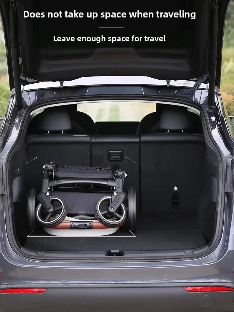 EU STOCK Twin Stroller with Car Seats. Can Be Taken on Board An Airplane. , Can Be Disassembled Into A Lightweight Baby Stroller