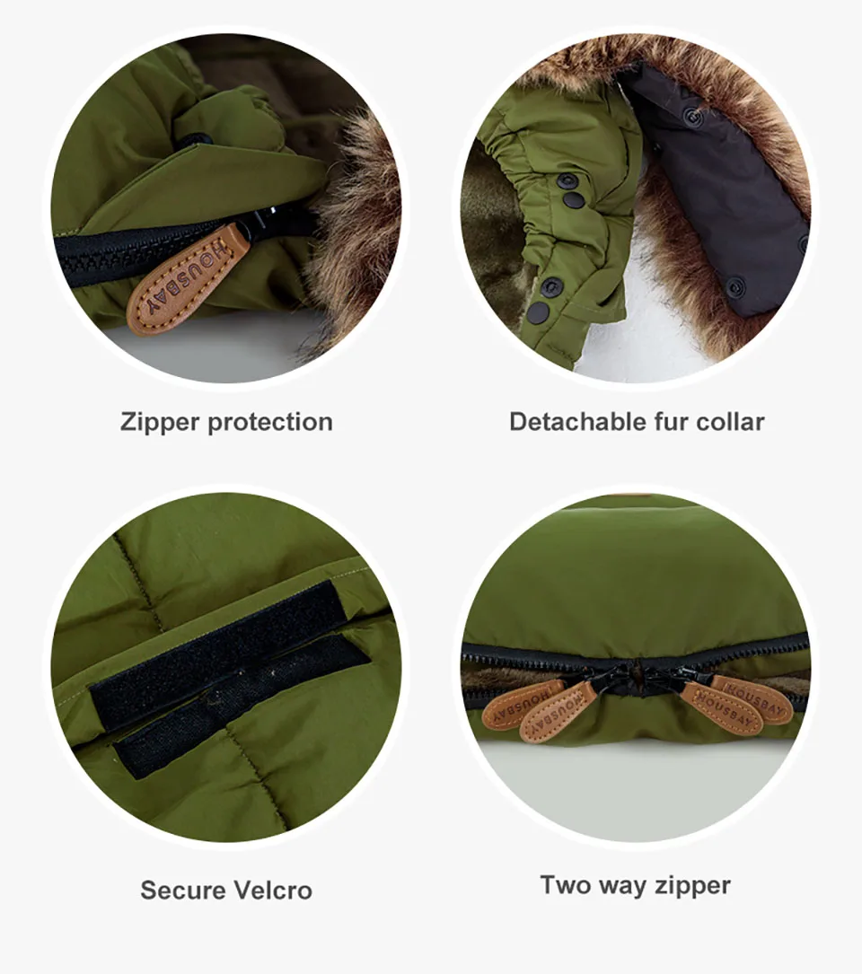 Baby Stroller Footmuff 0-36Months Newborn Baby Envelope For Discharge Removable Size Universal Pram Sack Windproof Accessories