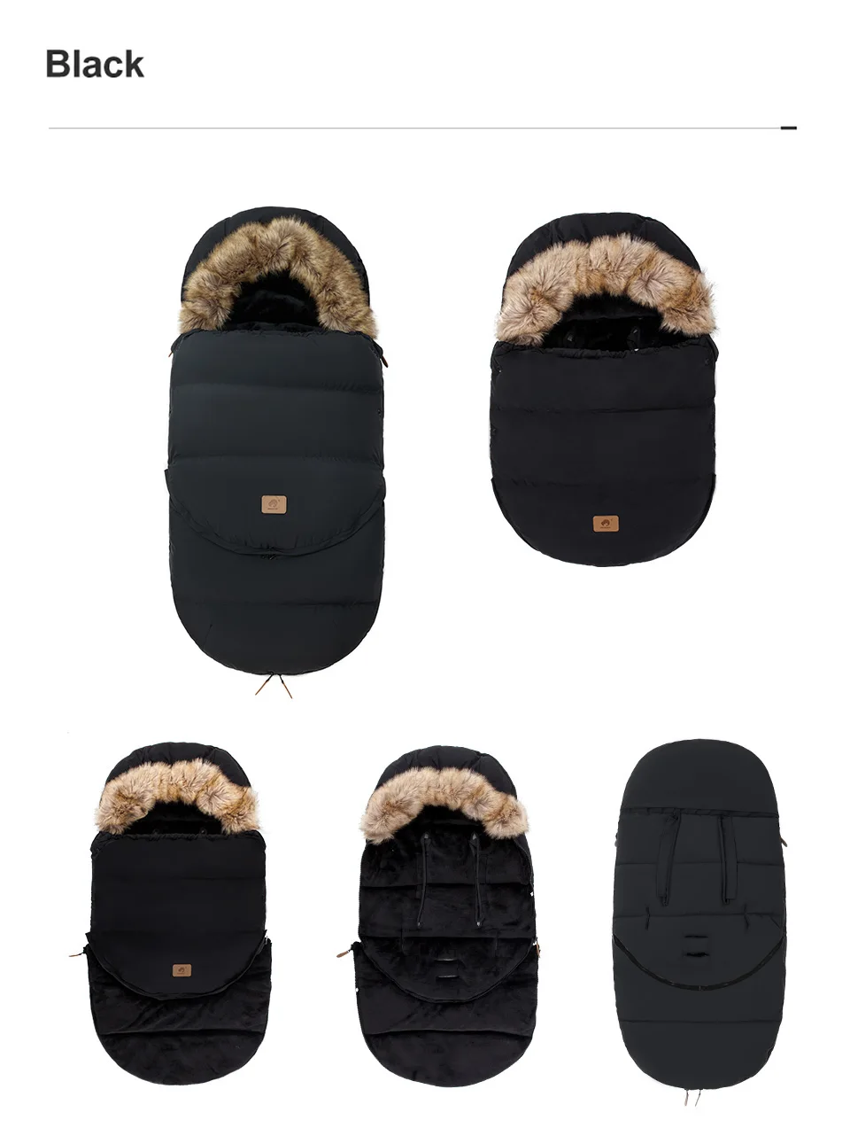 Baby Stroller Footmuff 0-36Months Newborn Baby Envelope For Discharge Removable Size Universal Pram Sack Windproof Accessories