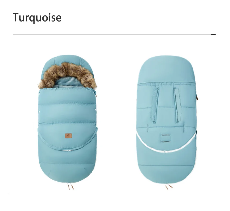 Baby Stroller Footmuff 0-36Months Newborn Baby Envelope For Discharge Removable Size Universal Pram Sack Windproof Accessories
