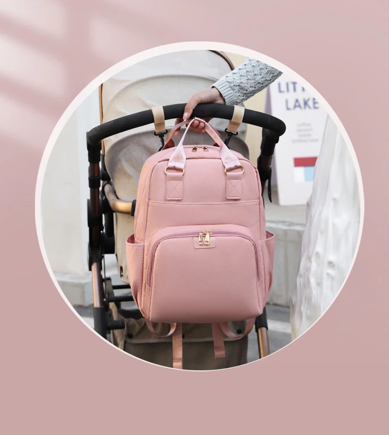 Mommy Diaper Bags Landuo Mother Large Capacity Travel Nappy Backpacks Multifunctional Outdoor Convenient Baby Nursing Bags