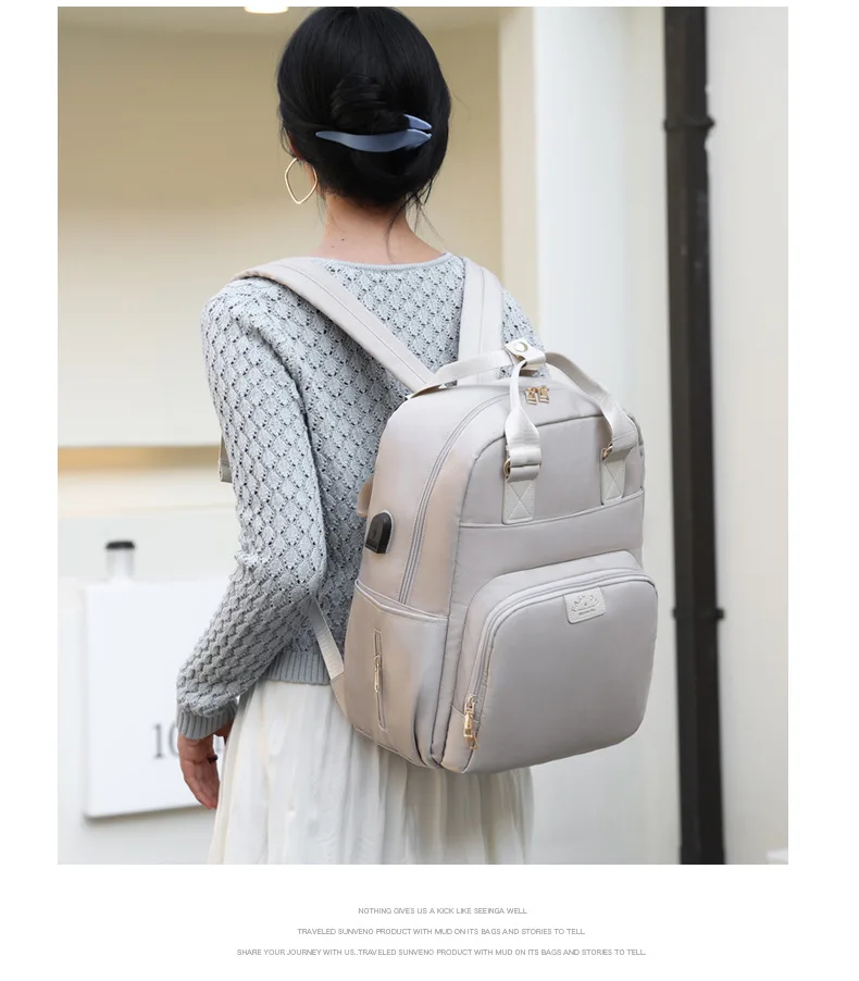 Mommy Diaper Bags Landuo Mother Large Capacity Travel Nappy Backpacks Multifunctional Outdoor Convenient Baby Nursing Bags