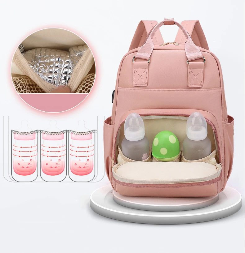Mommy Diaper Bags Landuo Mother Large Capacity Travel Nappy Backpacks Multifunctional Outdoor Convenient Baby Nursing Bags