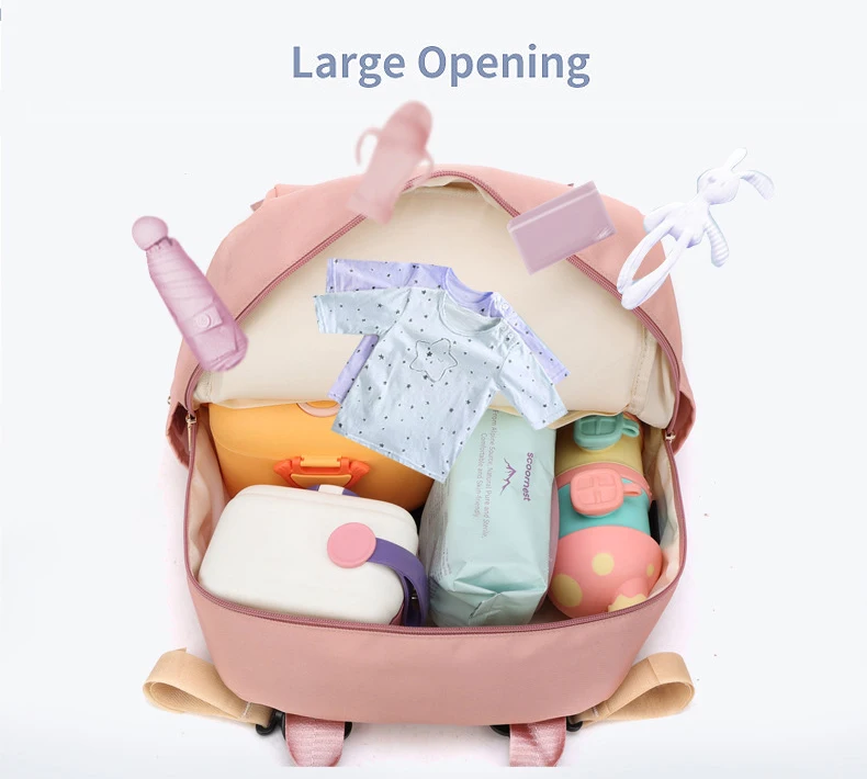 Mommy Diaper Bags Landuo Mother Large Capacity Travel Nappy Backpacks Multifunctional Outdoor Convenient Baby Nursing Bags