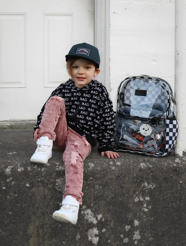 HOBIBEAR Kids Winter Barefoot Shoes Little/Big/Kid Wide Toe Box Warm Faux Fur Lined Ankle Hook-Loop Sneakers