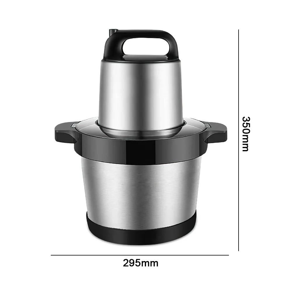 OWJHE N1000W Meat Grinder Kitchen Chopper 6L Electric Home Meat Grinders Stainless Steel Baby Vegetable Food Processor Blender
