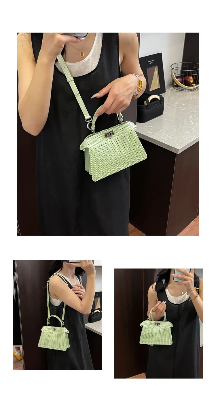Stylish Elegant Diaper Bags For Women Simple Vintage Leather Crossbody Bag Minimalist Designer Luxury Commuter