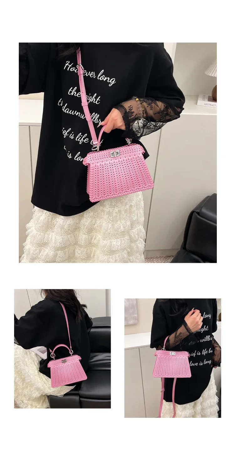Stylish Elegant Diaper Bags For Women Simple Vintage Leather Crossbody Bag Minimalist Designer Luxury Commuter