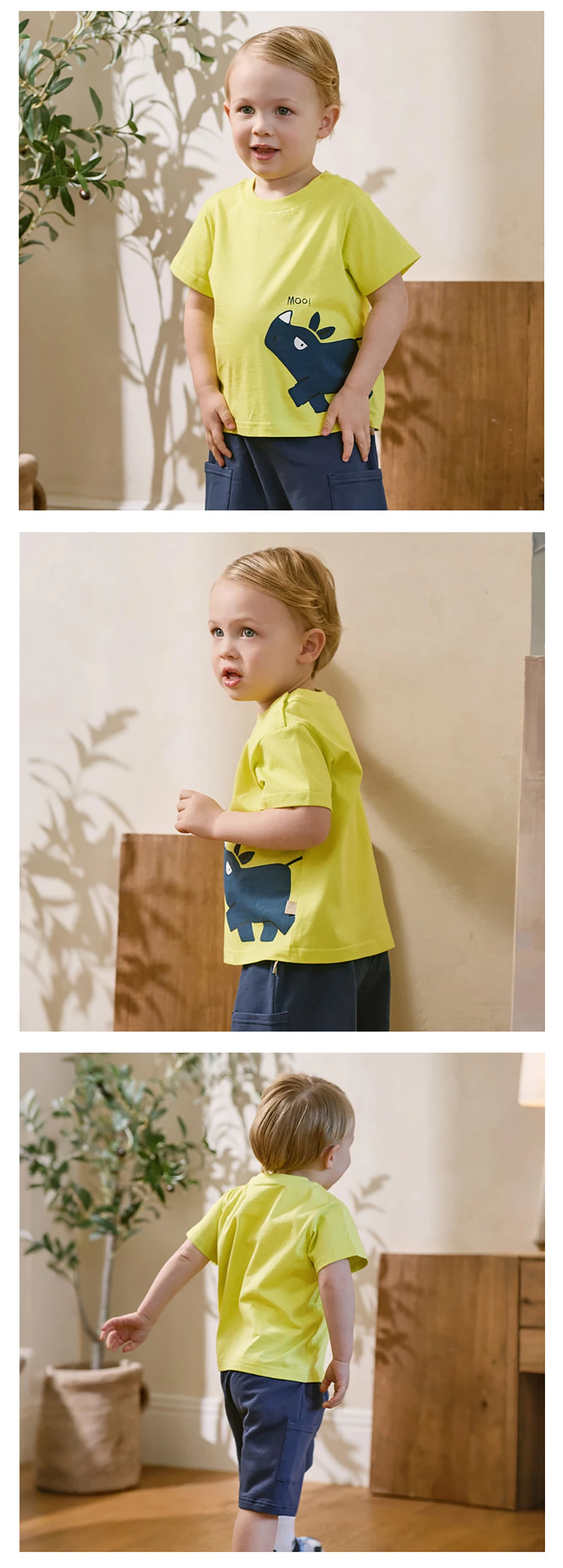 Dave Bella Boys Summer T-shirt 2PCS Set Childern Short Sleeve Top+Shorts Suits Kids Clothing Casual Trousers Pullover DB2262032