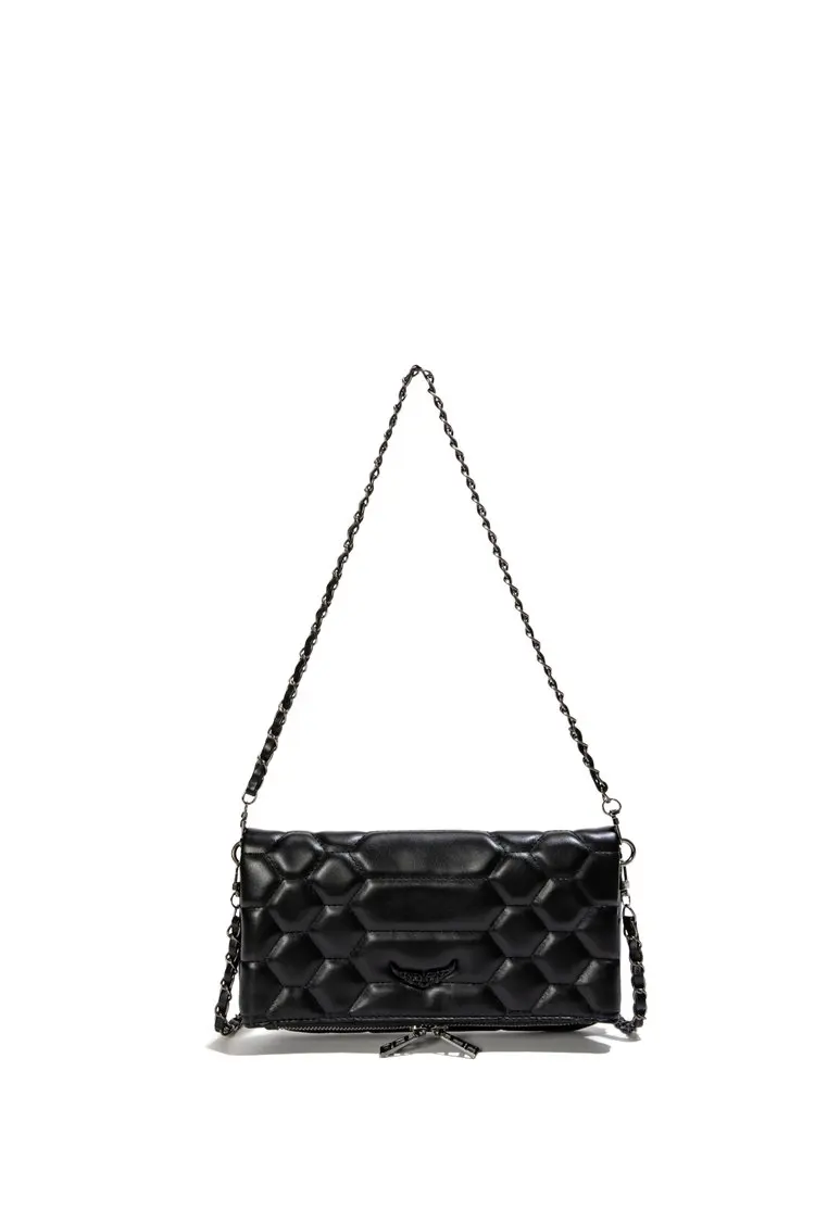 New fashionable women's handbag elegant retro leather chain strap crossbody bag luxurious designer shoulder bag