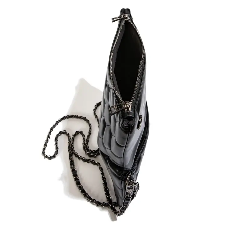 New fashionable women's handbag elegant retro leather chain strap crossbody bag luxurious designer shoulder bag