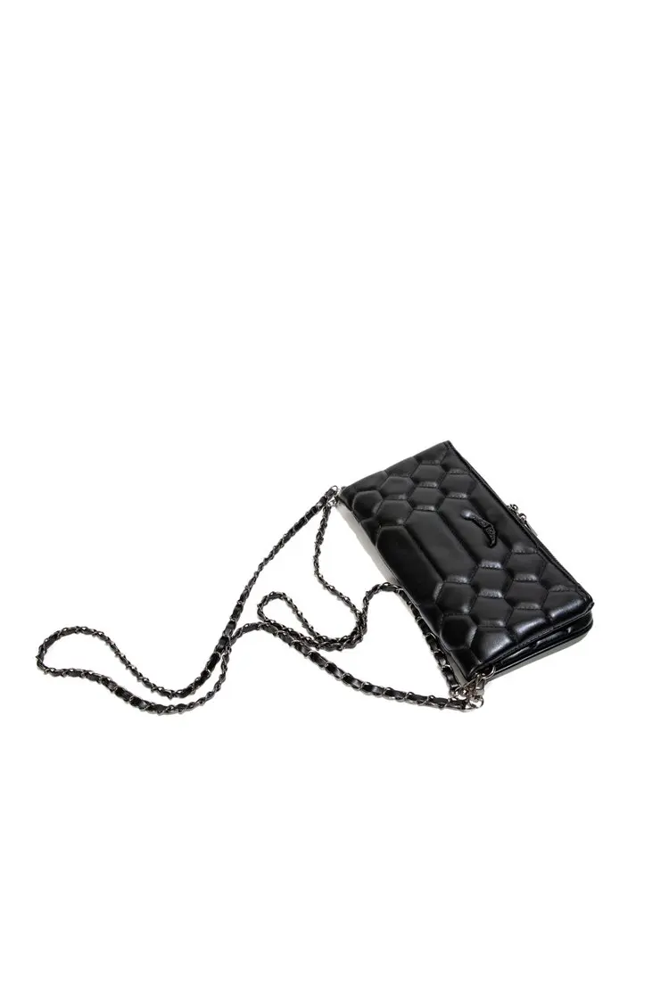 New fashionable women's handbag elegant retro leather chain strap crossbody bag luxurious designer shoulder bag