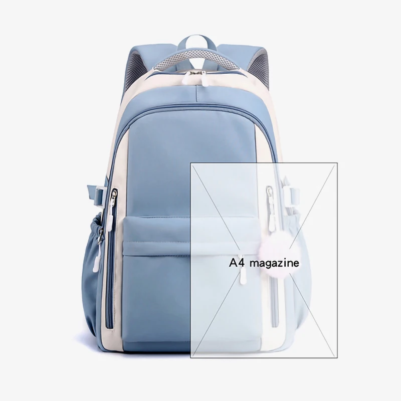 Multi-function School Bags for Girls Boys Popular Girl Group Print Backpack Teenager Large Capacity Schoolbag Women Laptop Bags