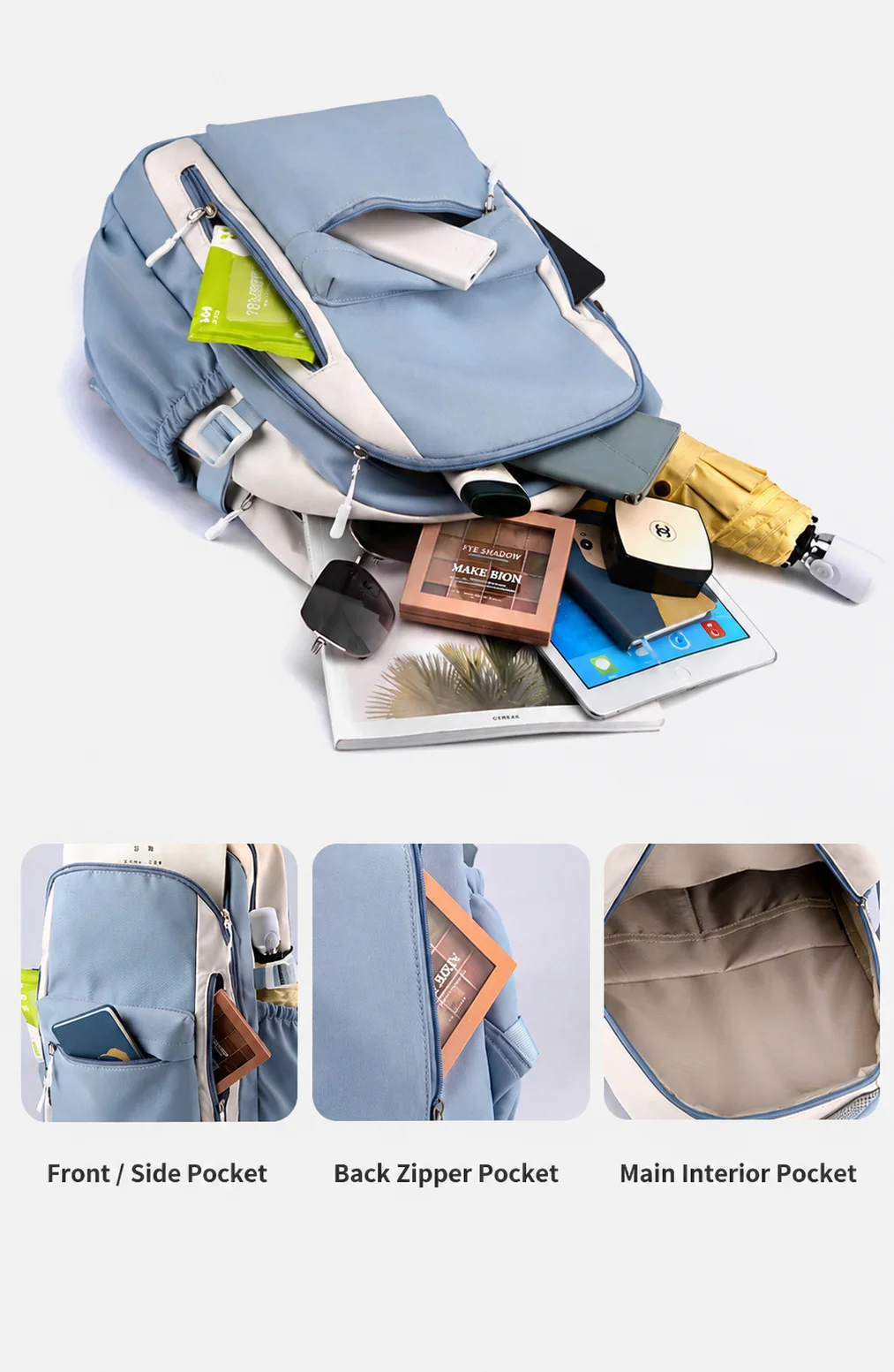 Multi-function School Bags for Girls Boys Popular Girl Group Print Backpack Teenager Large Capacity Schoolbag Women Laptop Bags