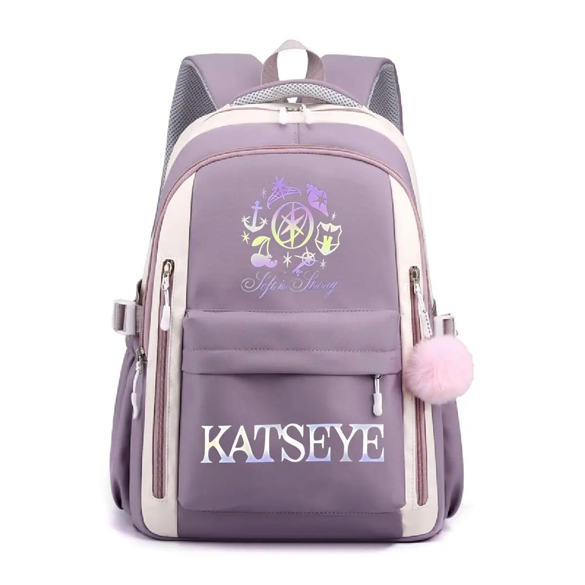 Multi-function School Bags for Girls Boys Popular Girl Group Print Backpack Teenager Large Capacity Schoolbag Women Laptop Bags