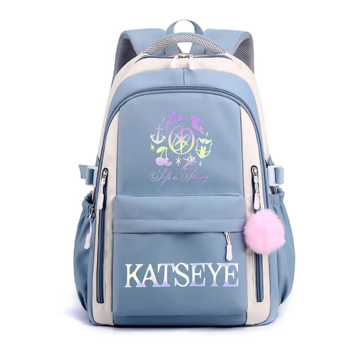Multi-function School Bags for Girls Boys Popular Girl Group Print Backpack Teenager Large Capacity Schoolbag Women Laptop Bags