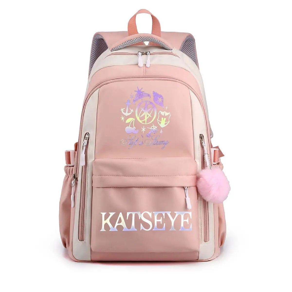 Multi-function School Bags for Girls Boys Popular Girl Group Print Backpack Teenager Large Capacity Schoolbag Women Laptop Bags