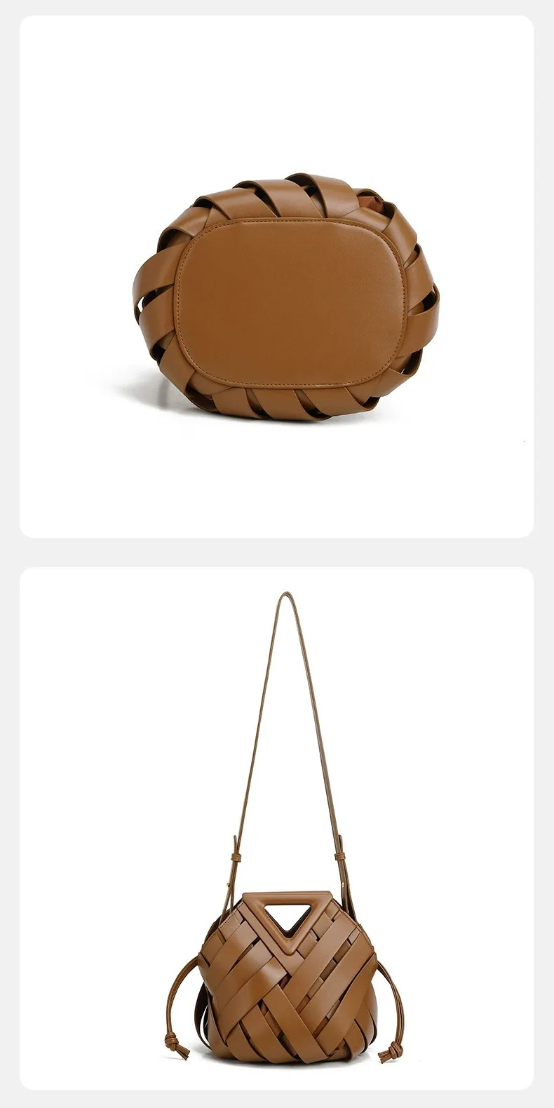 Trendy Unique Diaper Bag High End Casual Leather Messenge Purse Women Square Satchels Retro Shopping Elegant Commuter
