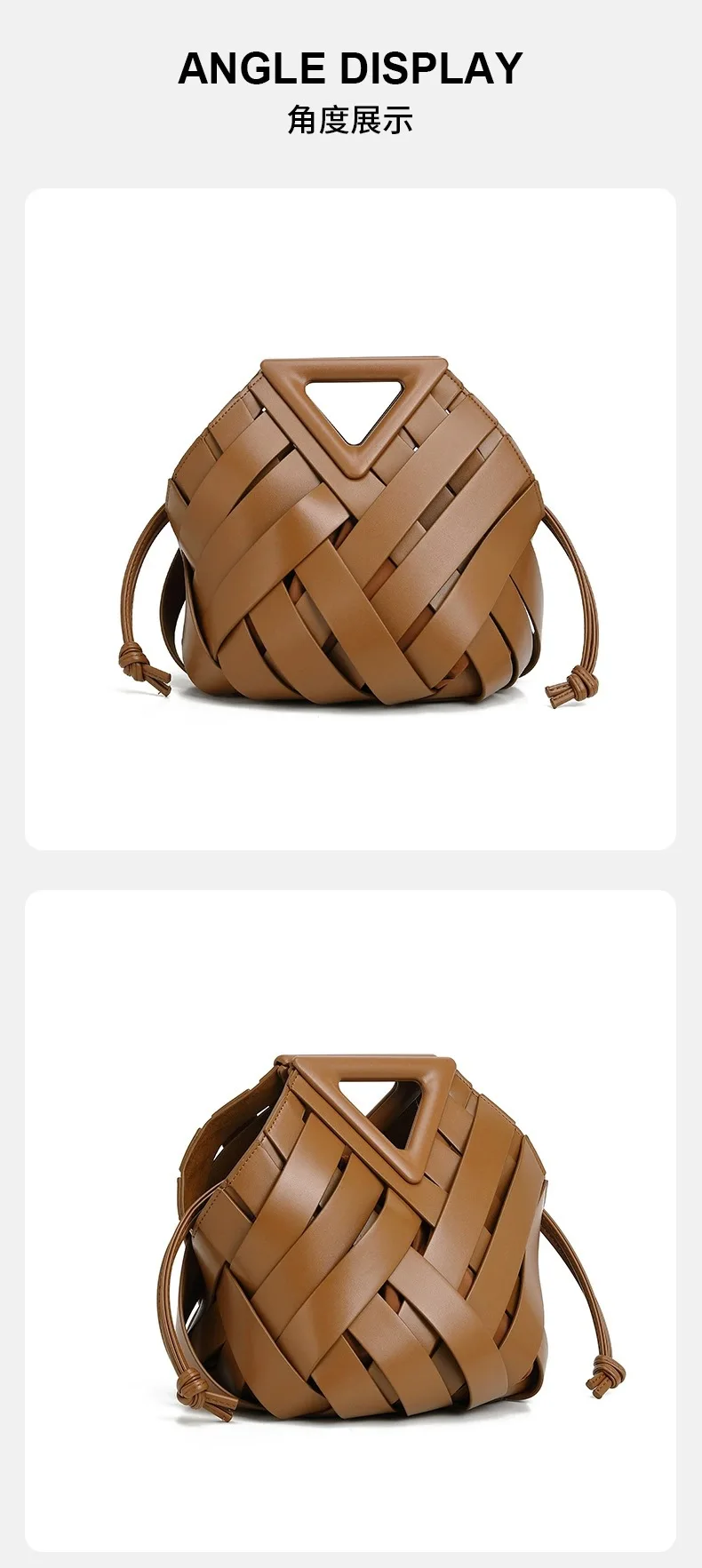 Trendy Unique Diaper Bag High End Casual Leather Messenge Purse Women Square Satchels Retro Shopping Elegant Commuter