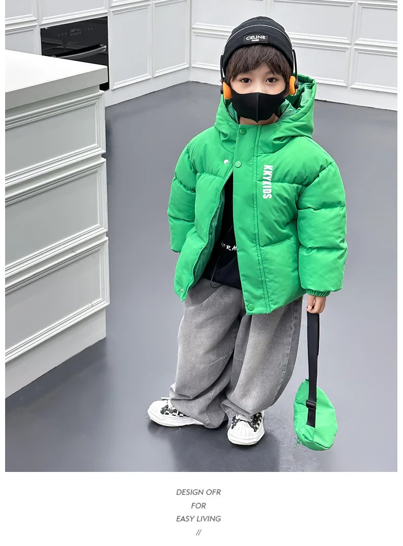 2026 New Children's Down And Cotton Coat - Winter Overcoat For Boys And Girls - Stylish Thick And Warm Cotton Coat - Big Coat