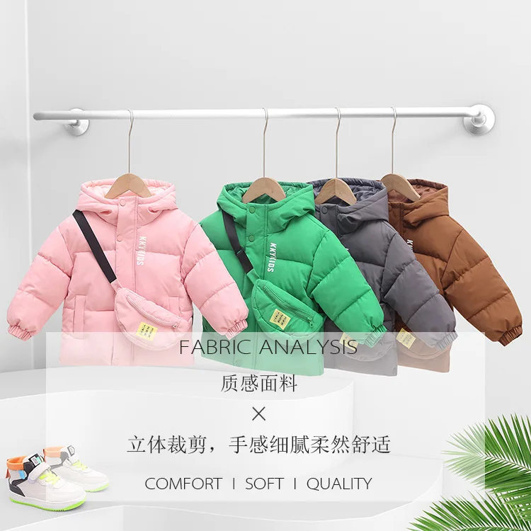 2026 New Children's Down And Cotton Coat - Winter Overcoat For Boys And Girls - Stylish Thick And Warm Cotton Coat - Big Coat