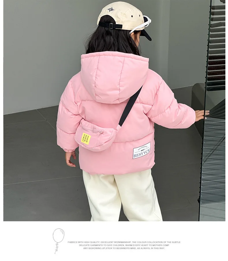 2026 New Children's Down And Cotton Coat - Winter Overcoat For Boys And Girls - Stylish Thick And Warm Cotton Coat - Big Coat