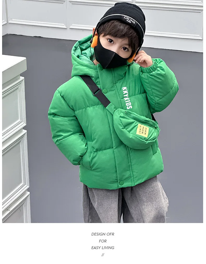 2026 New Children's Down And Cotton Coat - Winter Overcoat For Boys And Girls - Stylish Thick And Warm Cotton Coat - Big Coat