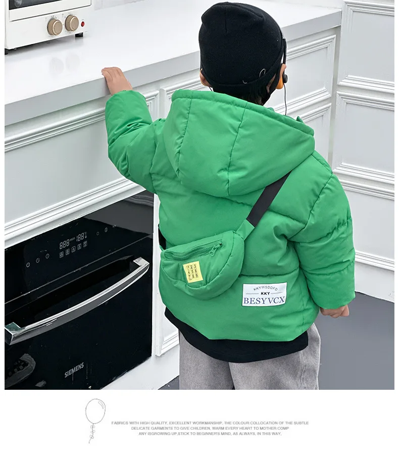 2026 New Children's Down And Cotton Coat - Winter Overcoat For Boys And Girls - Stylish Thick And Warm Cotton Coat - Big Coat